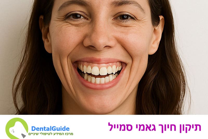 תיקון חיוך גאמי סמייל